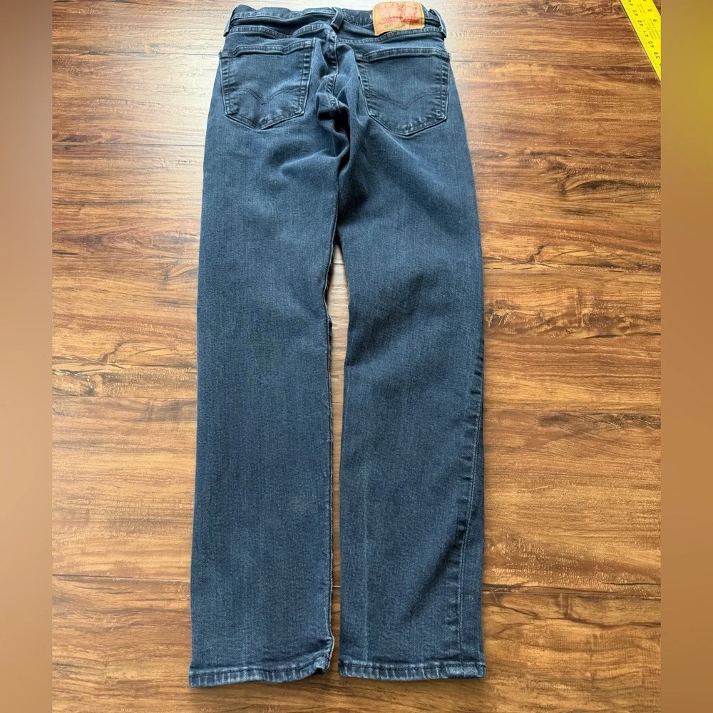 Levi’s 502 Jeans Youth Size 28x30 Dark Wash Tapered Fit Boys Denim